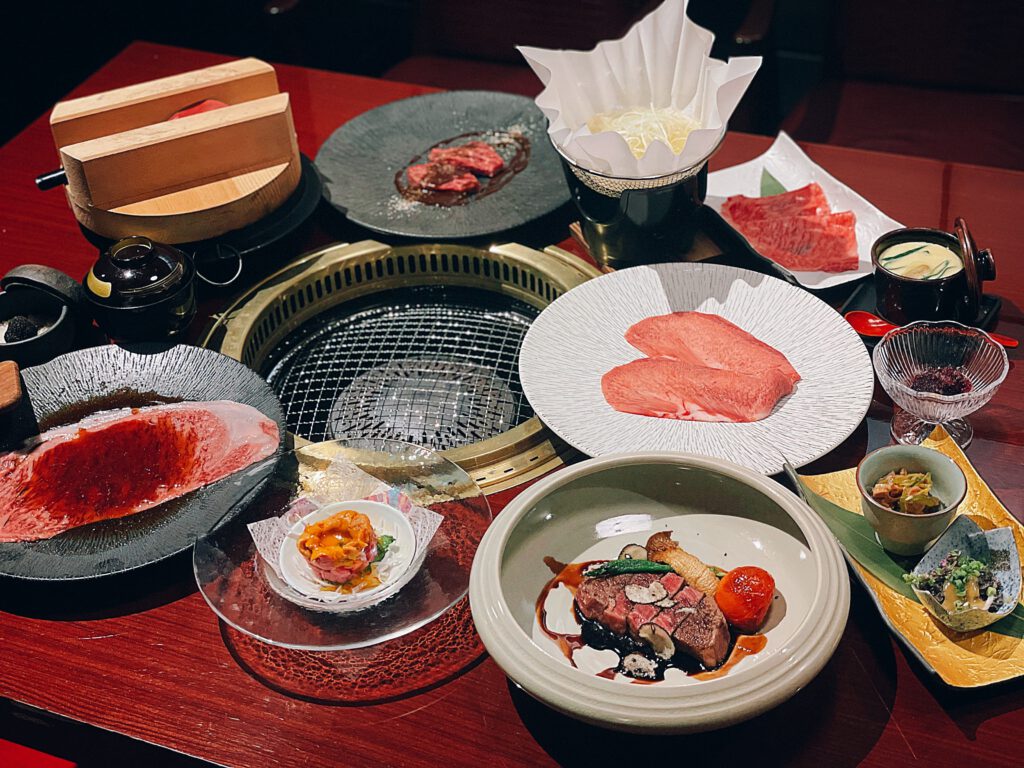 牛道はなれ焼肉コース「桜」